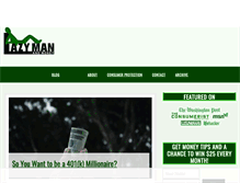 Tablet Screenshot of lazymanandmoney.com